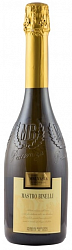 Вино игристое "Mastro Binelli" Malvasia Sparkling Semidolce бел п/сл с бокалами